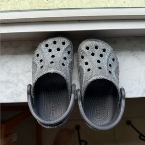Toddler Baya Glitter Crocs